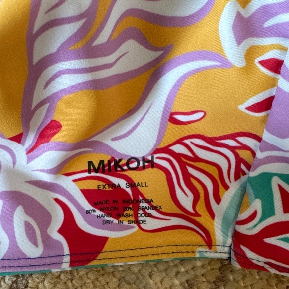 Mikoh Multicolor Floral Bikini Set - Picture 9 of 13